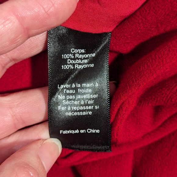 Summer Red Romper - Picture 7 of 9